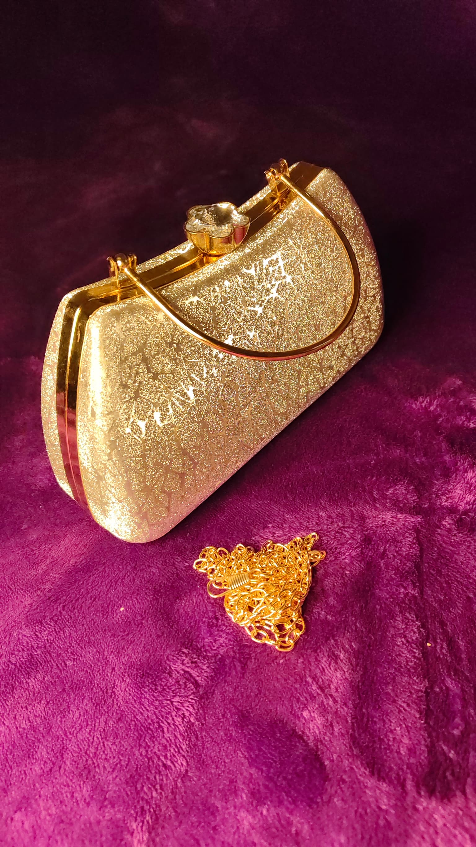 Silver Sparkle Clutch thumbnail 4
