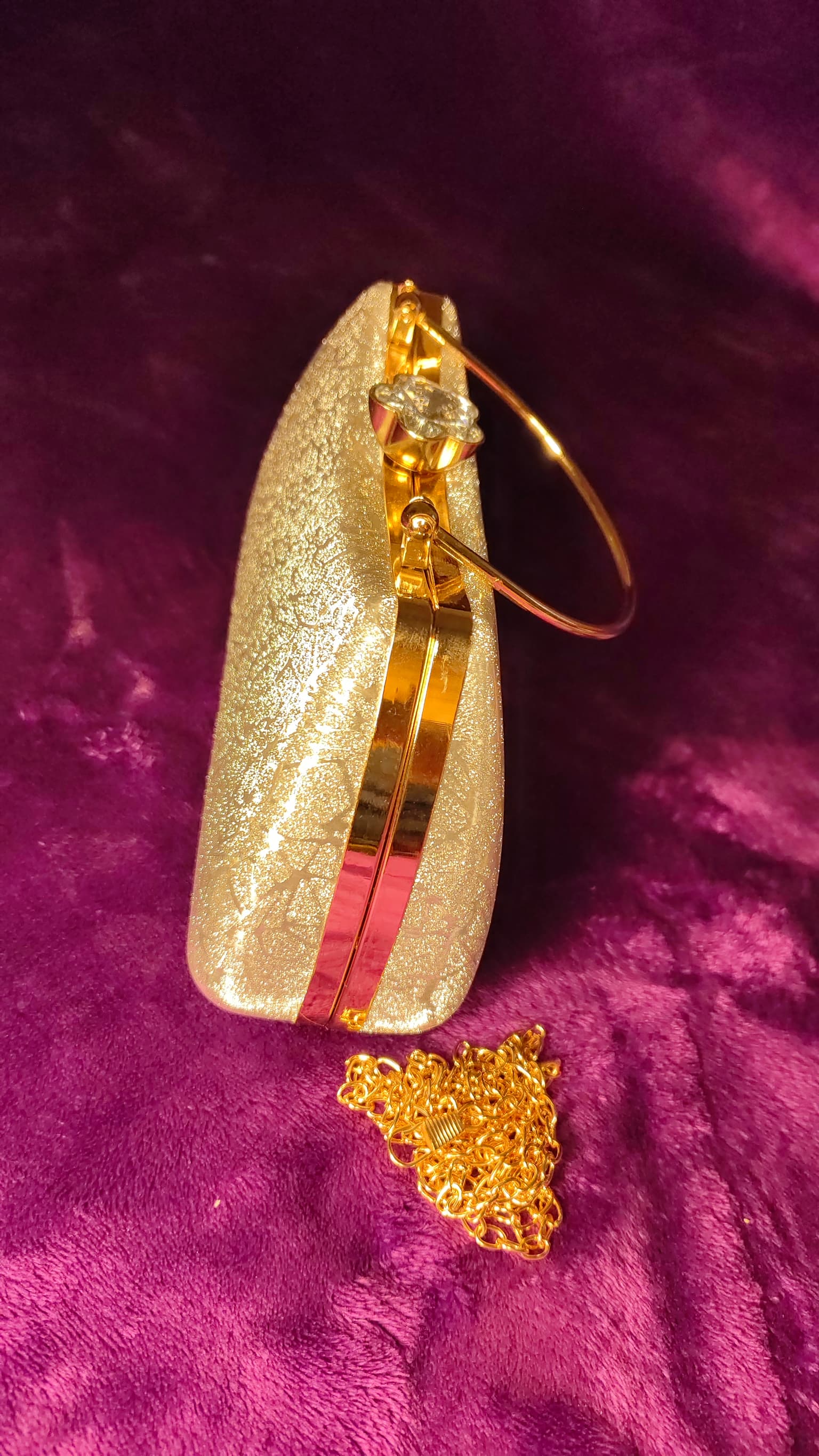 Silver Sparkle Clutch thumbnail 5