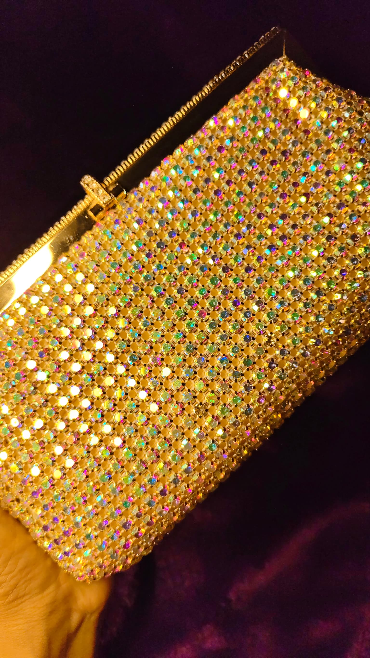 Luxury Multicolor Sparkle Clutch thumbnail 3